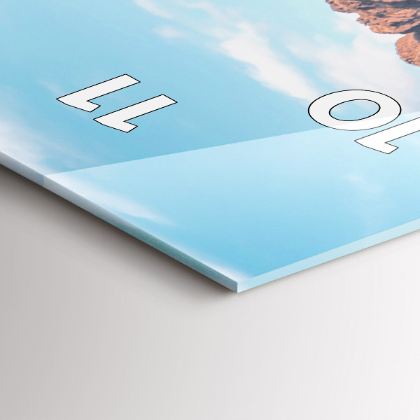 Vertikale Uhr Hütte im Tatra-Gebirge