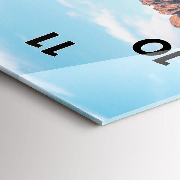 Vertikale Uhr Hütte im Tatra-Gebirge