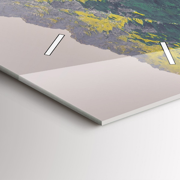 Vertikale Uhr mit motiv Morskie Oko im Tatra-Gebirge