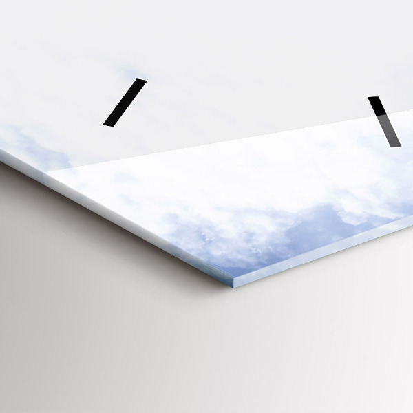 Vertikale Uhr mit motiv Morskie Oko im Tatra-Gebirge