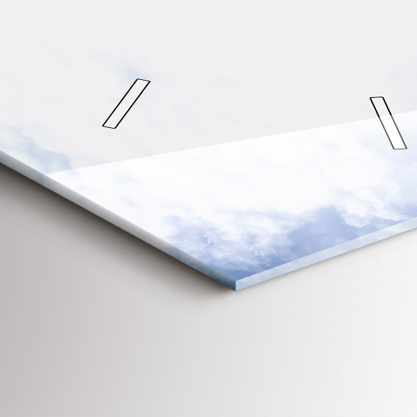 Vertikale Uhr mit motiv Morskie Oko im Tatra-Gebirge