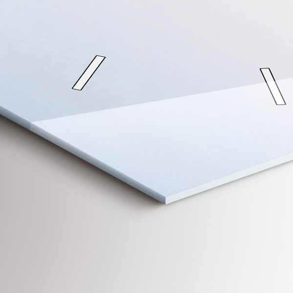 Vertikale Uhr mit motiv See und Berge