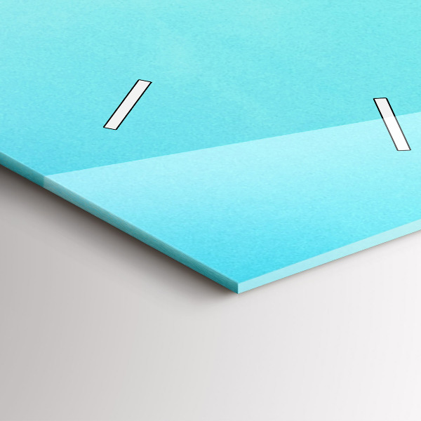 Vertikale Uhr Berg und Fluss in Polen