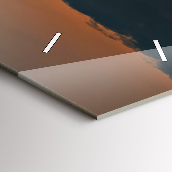 Vertikale Uhr mit motiv Sonnenblumen auf einer Wiese