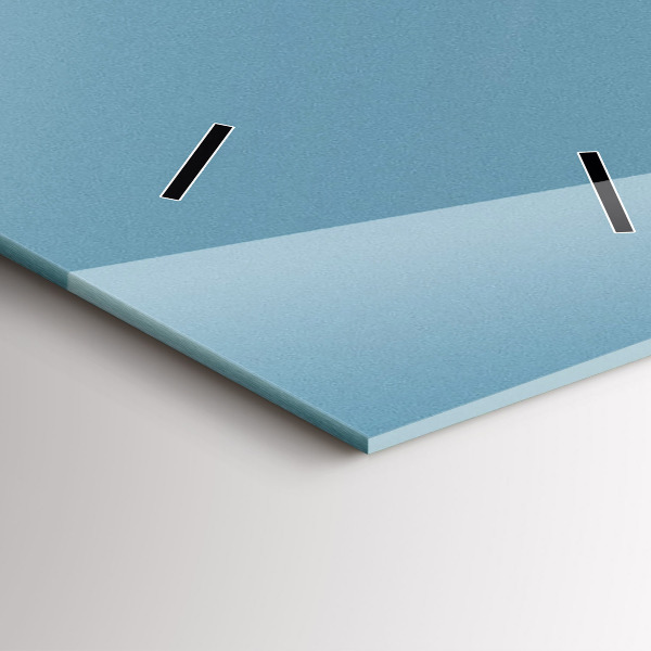 Vertikale Uhr mit motiv Palmen in Los Angeles