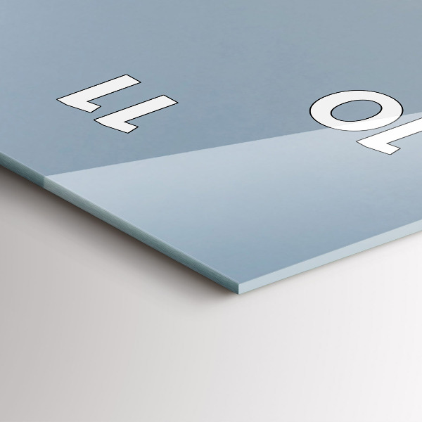 Vertikale Uhr mit motiv Das Parlament in Budapest