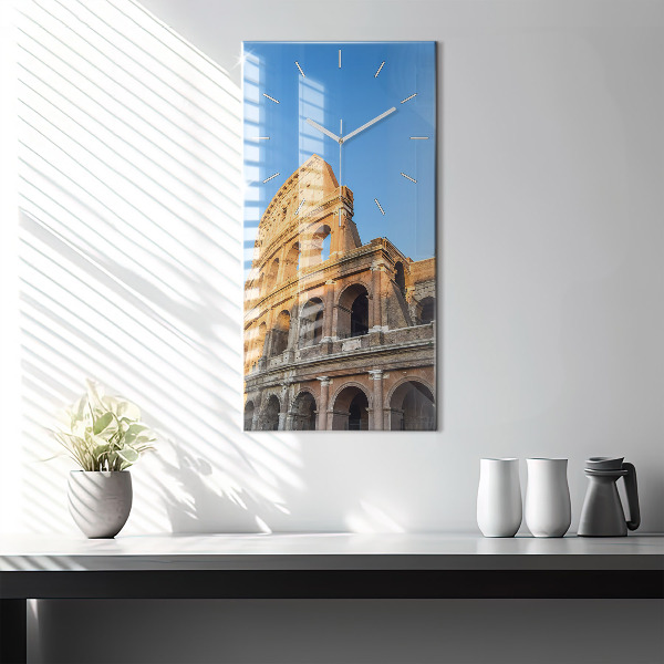 Vertikale Uhr Kolosseum in Rom