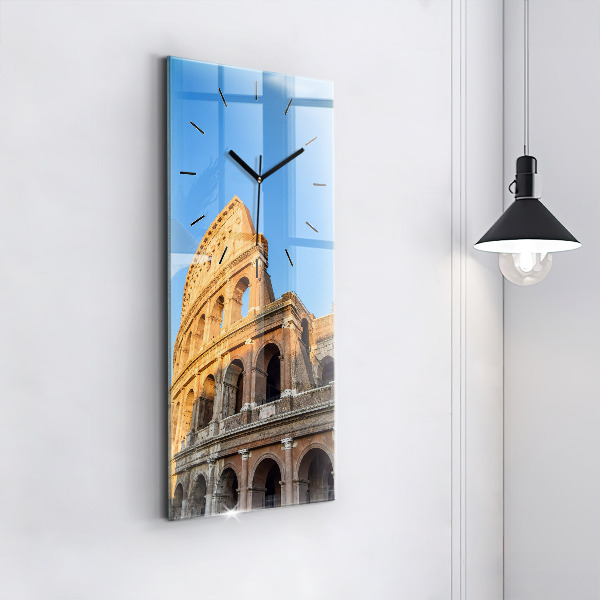 Vertikale Uhr Kolosseum in Rom