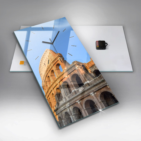 Vertikale Uhr Kolosseum in Rom