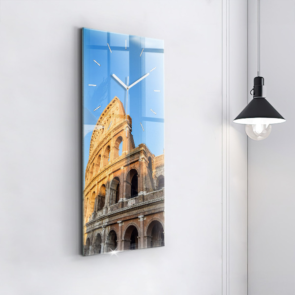 Vertikale Uhr Kolosseum in Rom