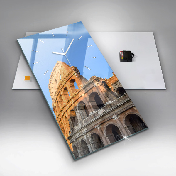 Vertikale Uhr Kolosseum in Rom