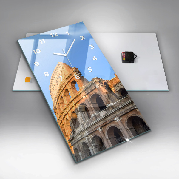 Vertikale Uhr Kolosseum in Rom