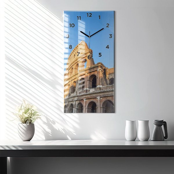 Vertikale Uhr Kolosseum in Rom