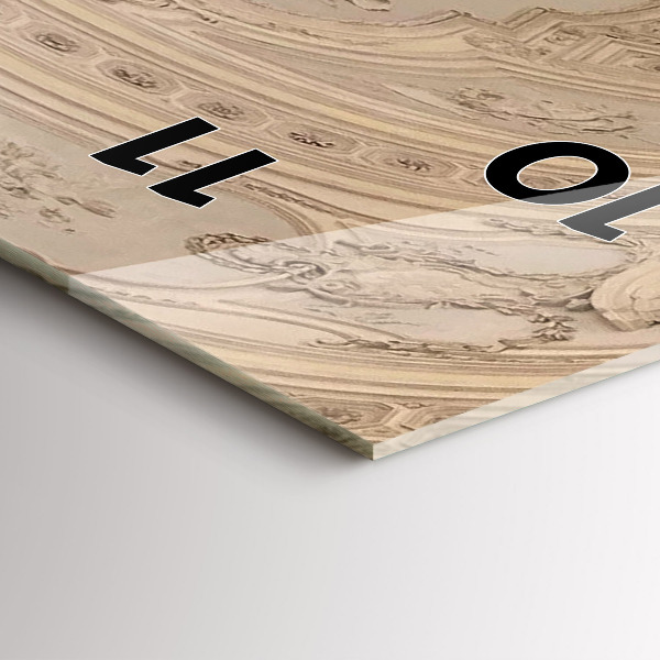 Vertikale Uhr Das Museum La Veneria Reale