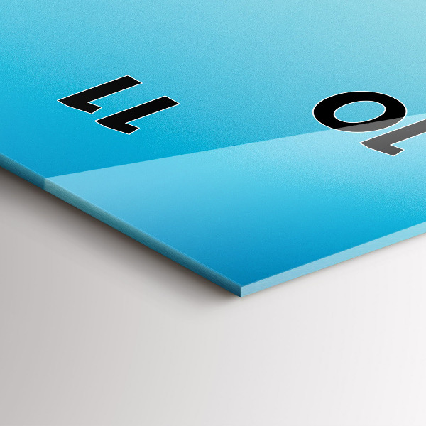 Vertikale Uhr Rialto-Brücke in Venedig