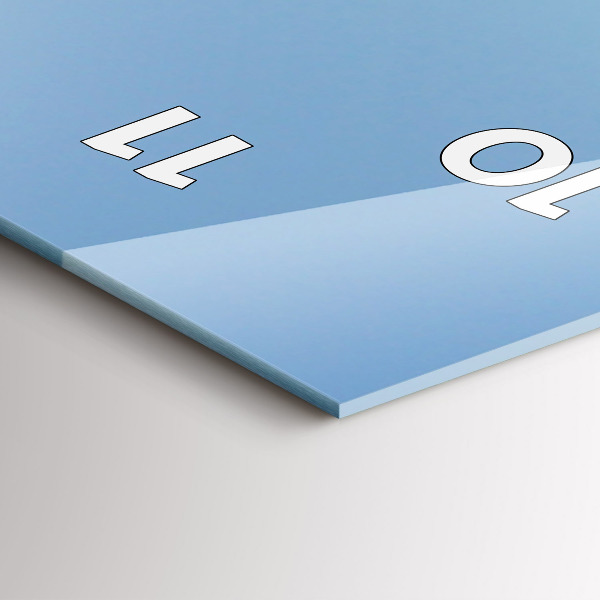 Vertikale Uhr Die Route 66 in den USA