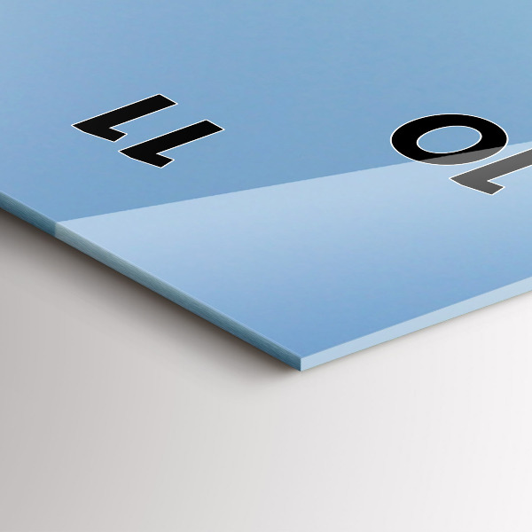 Vertikale Uhr Die Route 66 in den USA