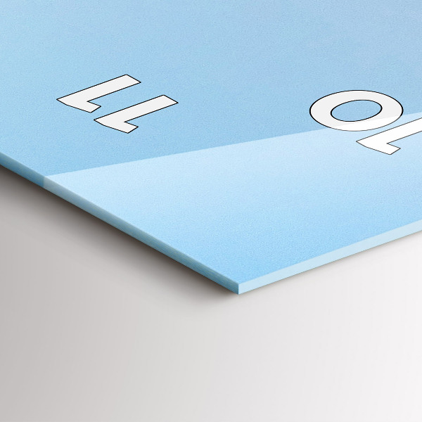 Vertikale Uhr Yacht auf Teneriffa