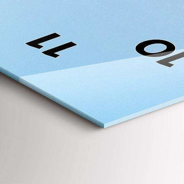 Vertikale Uhr Yacht auf Teneriffa