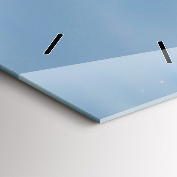 Vertikale Uhr mit motiv Wellenfotografie