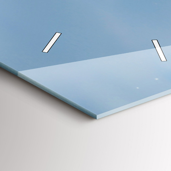 Vertikale Uhr mit motiv Wellenfotografie