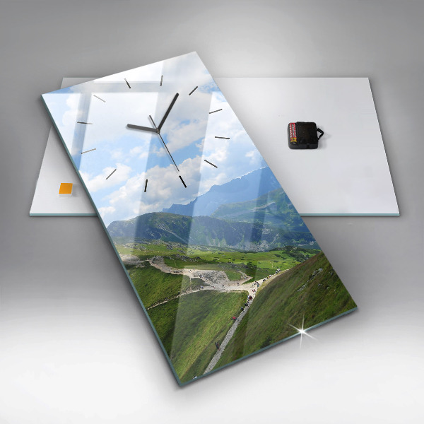 Vertikale Uhr mit motiv Kasprowy Wierch Zakopane