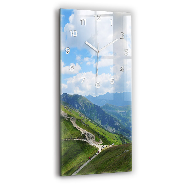 Vertikale Uhr mit motiv Kasprowy Wierch Zakopane