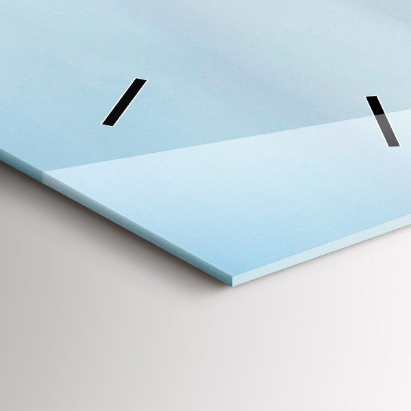 Vertikale Uhr mit motiv Karlsbrücke in Prag