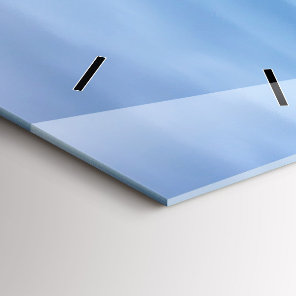 Vertikale Uhr mit motiv Leuchtturm