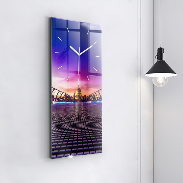 Vertikale Uhr mit motiv St. Pauls Kathedrale