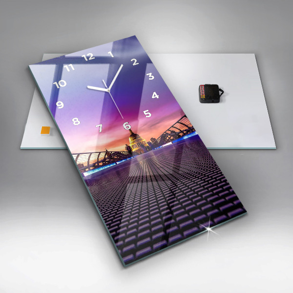 Vertikale Uhr mit motiv St. Pauls Kathedrale