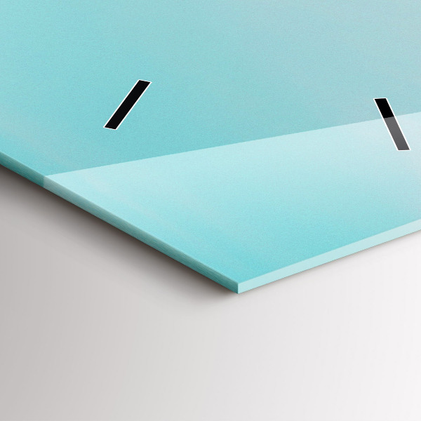 Vertikale Uhr mit motiv Telefonzelle