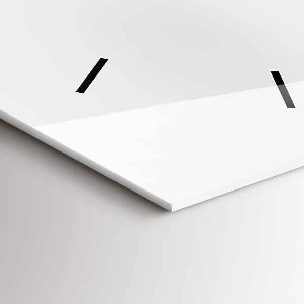 Vertikale Uhr mit motiv Boot mit Panoramablick auf die Stadt