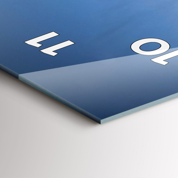 Vertikale Uhr mit motiv Foto von Chicago