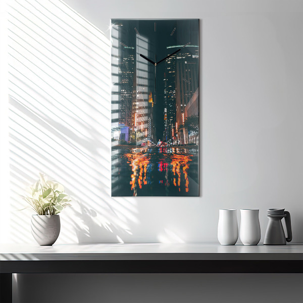 Vertikale Uhr Hilton Hotel in Houston