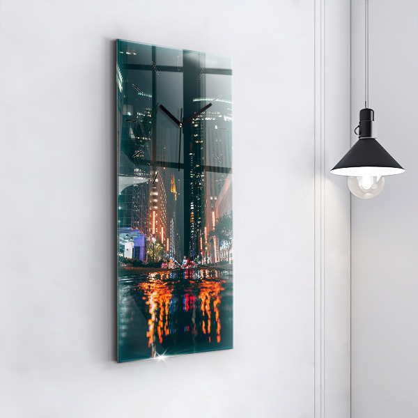 Vertikale Uhr Hilton Hotel in Houston