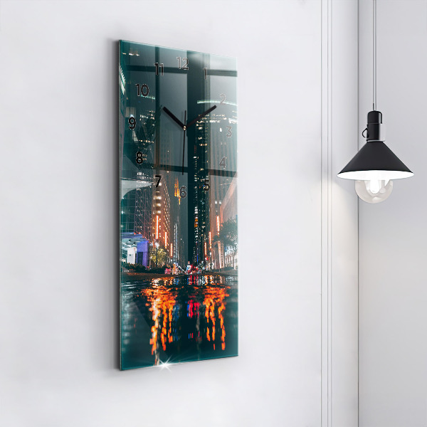 Vertikale Uhr Hilton Hotel in Houston