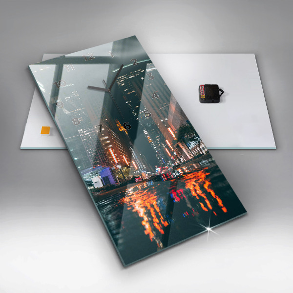 Vertikale Uhr Hilton Hotel in Houston