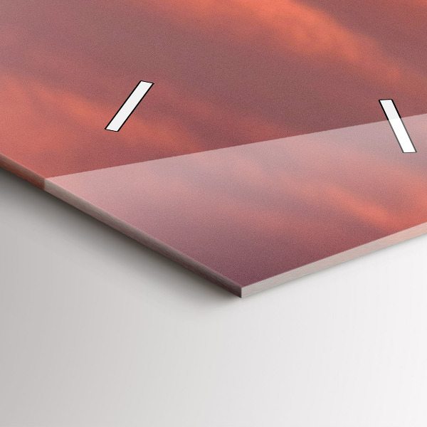 Vertikale Uhr mit motiv Skyline von Philadelphia