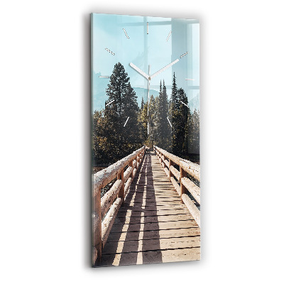 Vertikale Uhr Berge im Yellowstone