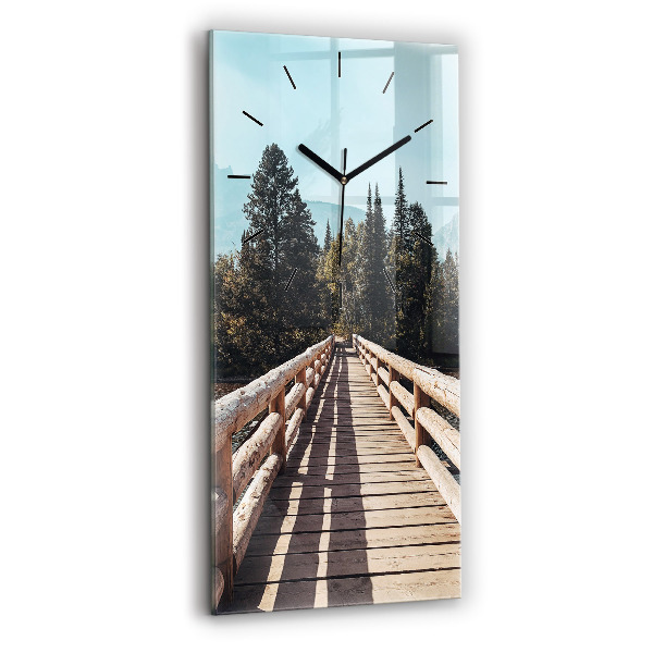 Vertikale Uhr Berge im Yellowstone