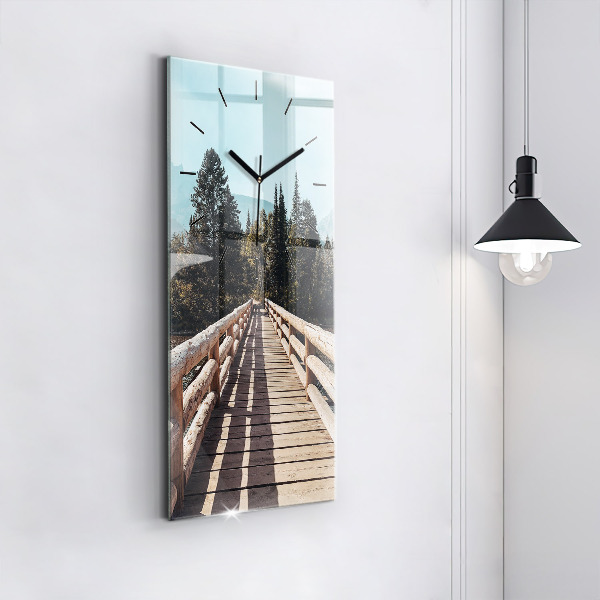 Vertikale Uhr Berge im Yellowstone