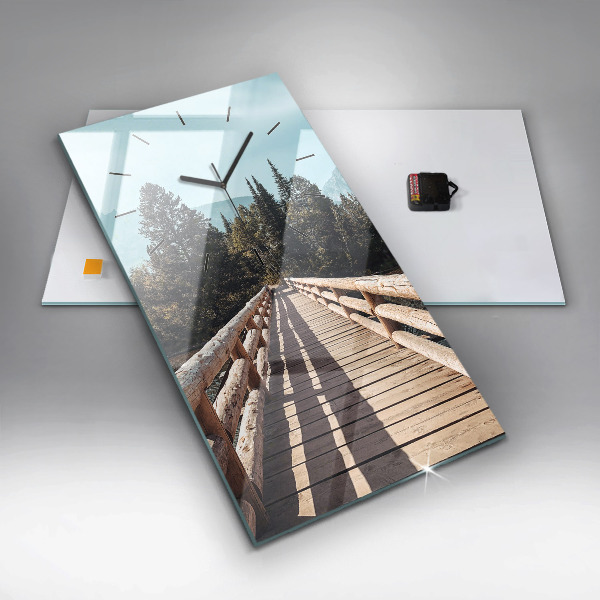 Vertikale Uhr Berge im Yellowstone