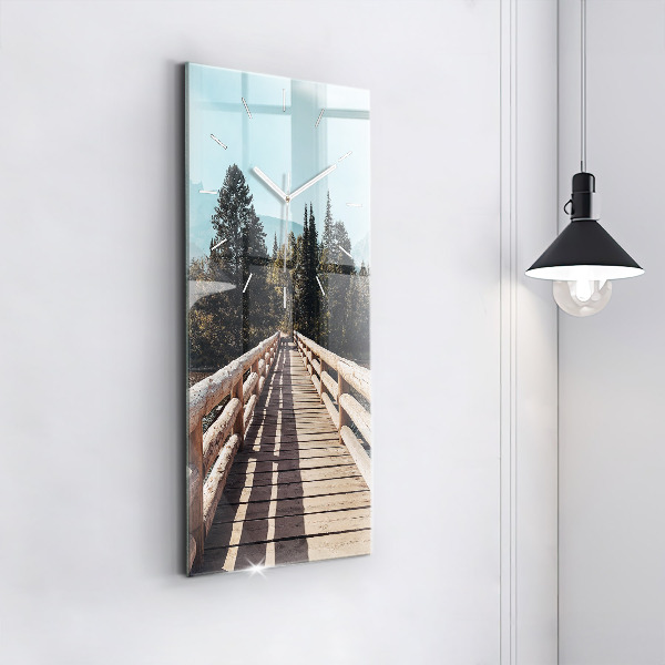 Vertikale Uhr Berge im Yellowstone