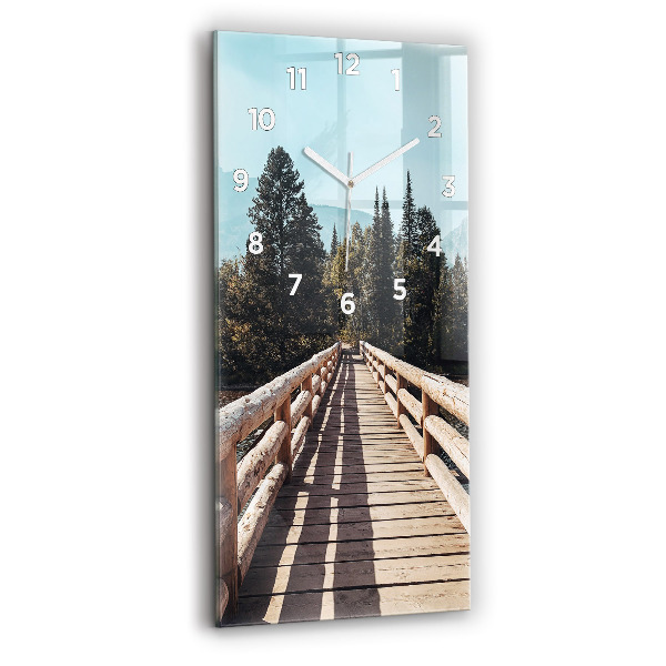 Vertikale Uhr Berge im Yellowstone