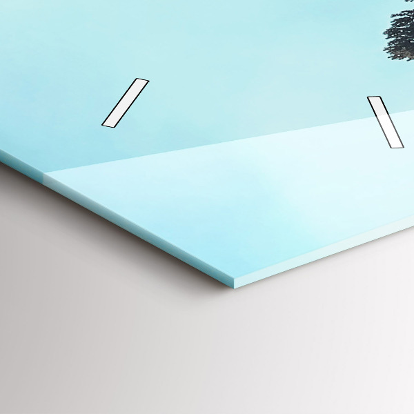 Vertikale Uhr Berge im Yellowstone