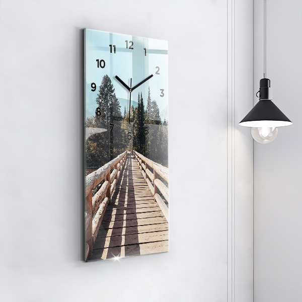 Vertikale Uhr Berge im Yellowstone