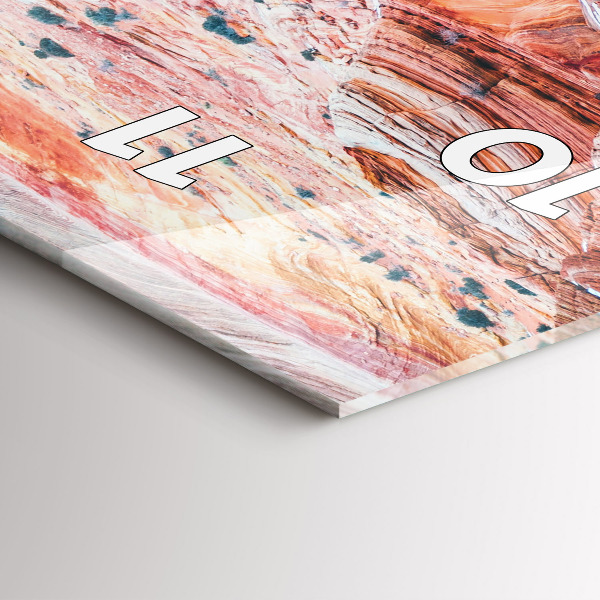 Vertikale Uhr Malerischer Grand Canyon