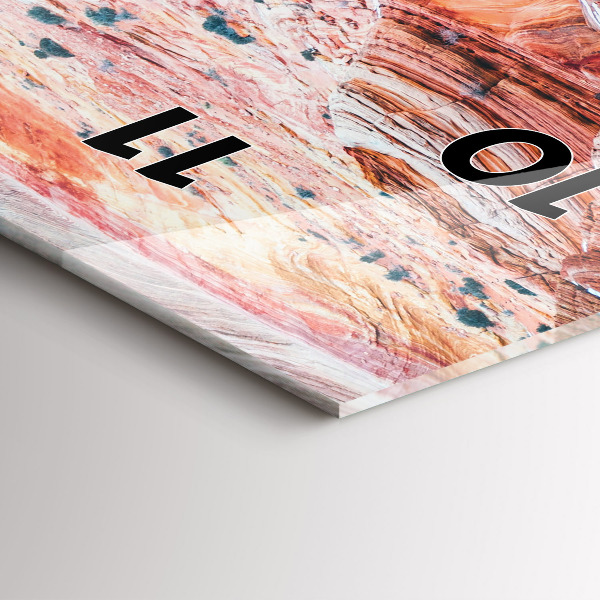 Vertikale Uhr Malerischer Grand Canyon