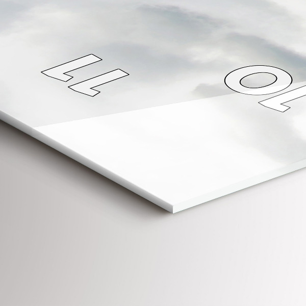 Vertikale Uhr Hawaiianisches Meer